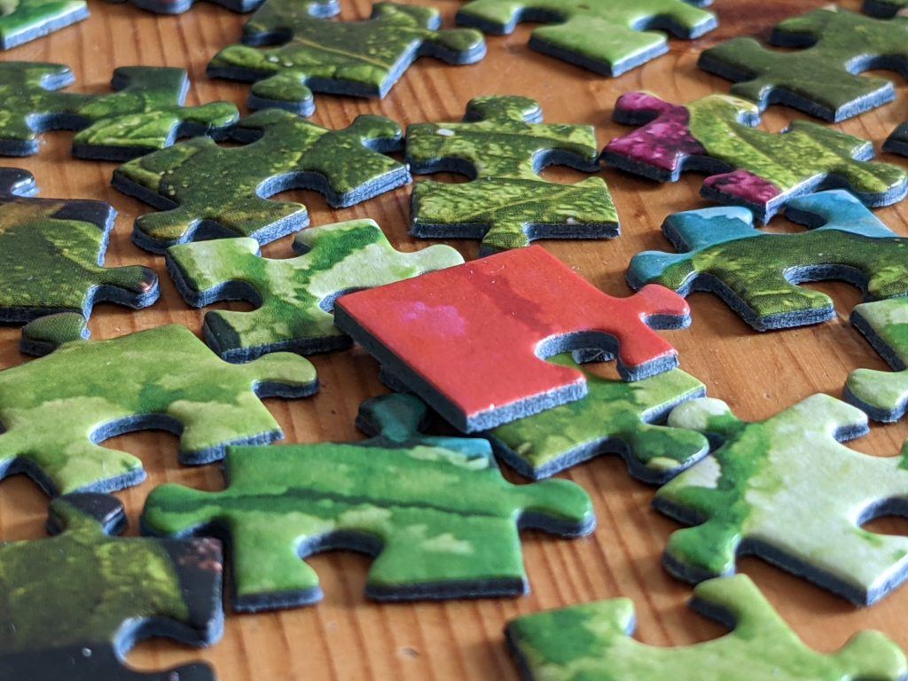 Kilógó puzzledarab, amely a nem működő Excel képletet jelképezi